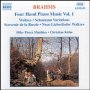 Brahms;Four Hand Piano Music 1 - J. Brahms