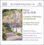 Folk Song Arrangements - R. Quilter
