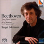 Beethoven: Three Piano Sonatas - Sergei Edelmann