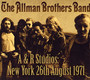 A & R Studios : New York, 26TH August, 1971 - The Allman Brothers Band 