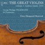 Great Violins 1 - Telemann 24 Fantasies 1570 Amati - Telemann  / Peter Sheppard  Skaerved 