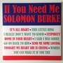 If You Need Me - Burke Solomon