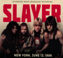 New York, June 12, 1986 - Slayer