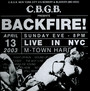 Live At CBGB - Backfire